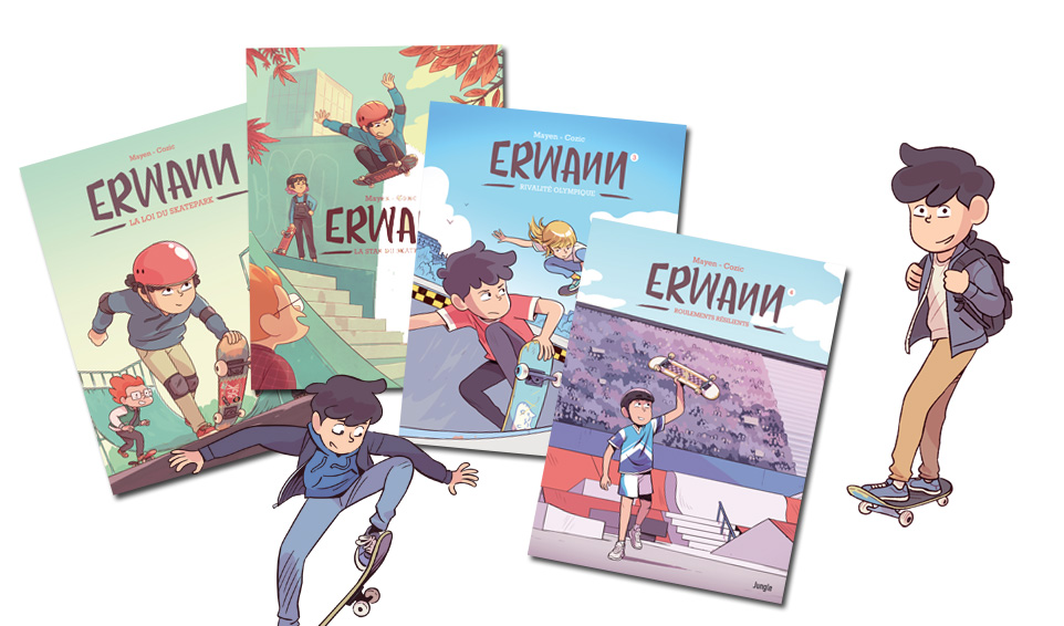 Bande dessinée Erwann