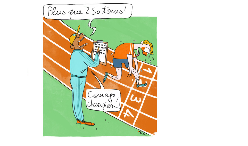 Illustration prépartion physique