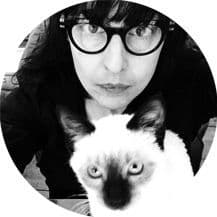 Visuel portrait de Sandrine Lucas, directrice artistique du magazine Sporteen